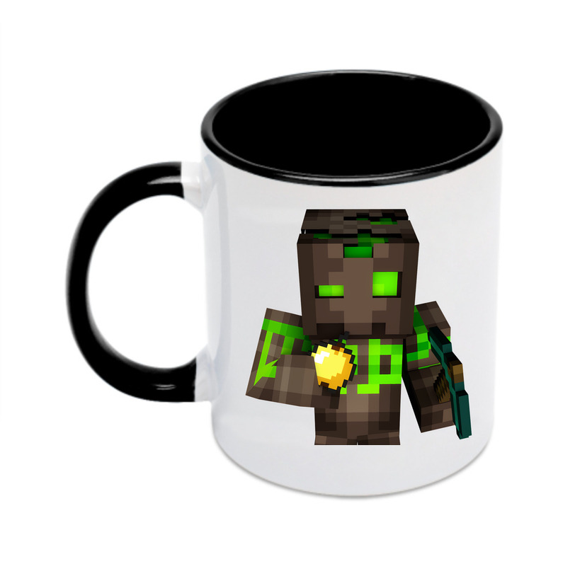 （画像用） マインクラフト ブロックの世界 Minecraft MC Block world カラーマグカップ