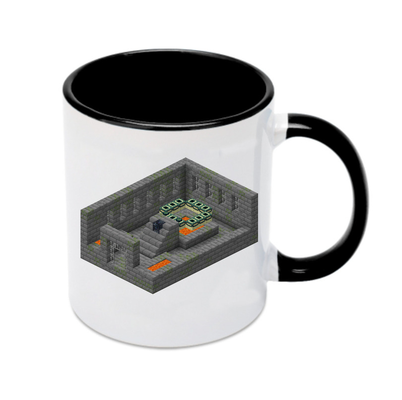 （画像用） マインクラフト ブロックの世界 Minecraft MC Block world カラーマグカップ
