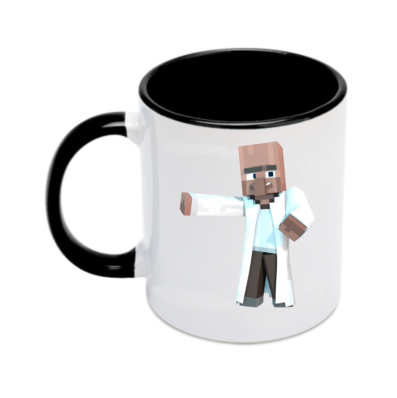 （画像用） マインクラフト ブロックの世界 Minecraft MC Block world カラーマグカップ