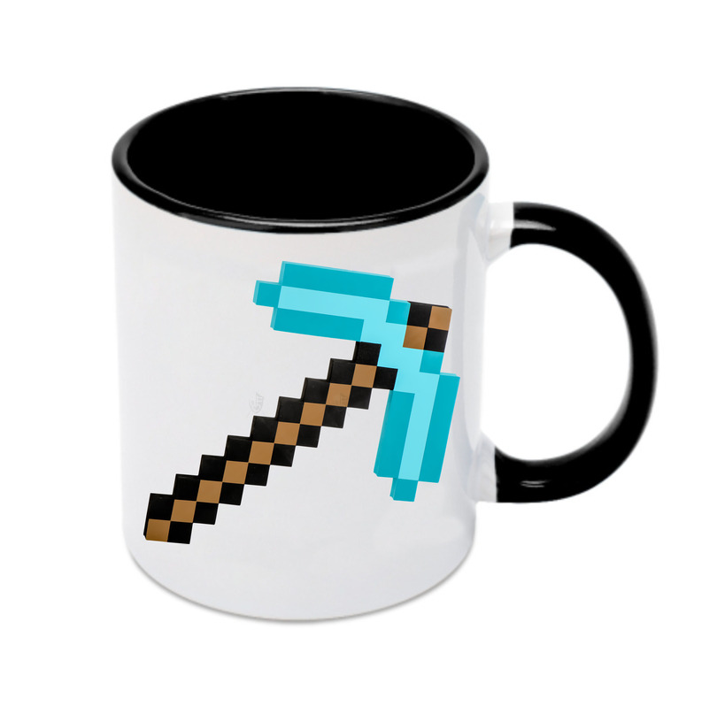 （画像用） マインクラフト ブロックの世界 Minecraft MC Block world カラーマグカップ
