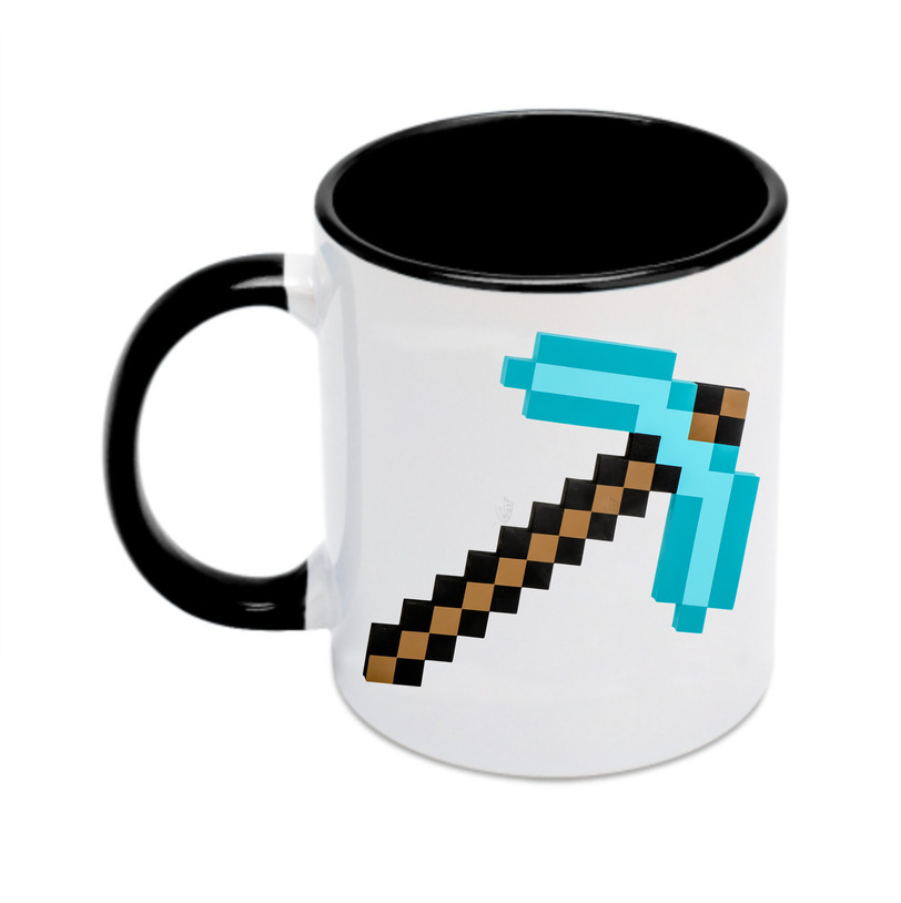 （画像用） マインクラフト ブロックの世界 Minecraft MC Block world カラーマグカップ