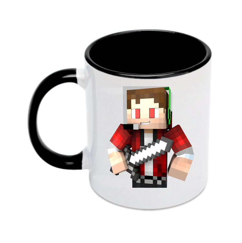 （画像用） マインクラフト ブロックの世界 Minecraft MC Block world カラーマグカップ