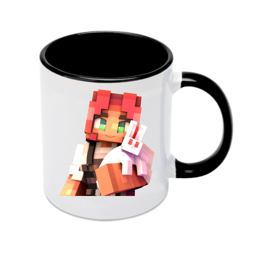 （画像用） マインクラフト ブロックの世界 Minecraft MC Block world カラーマグカップ
