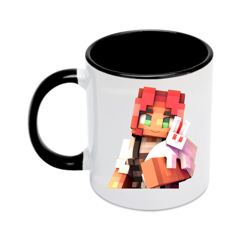 （画像用） マインクラフト ブロックの世界 Minecraft MC Block world カラーマグカップ