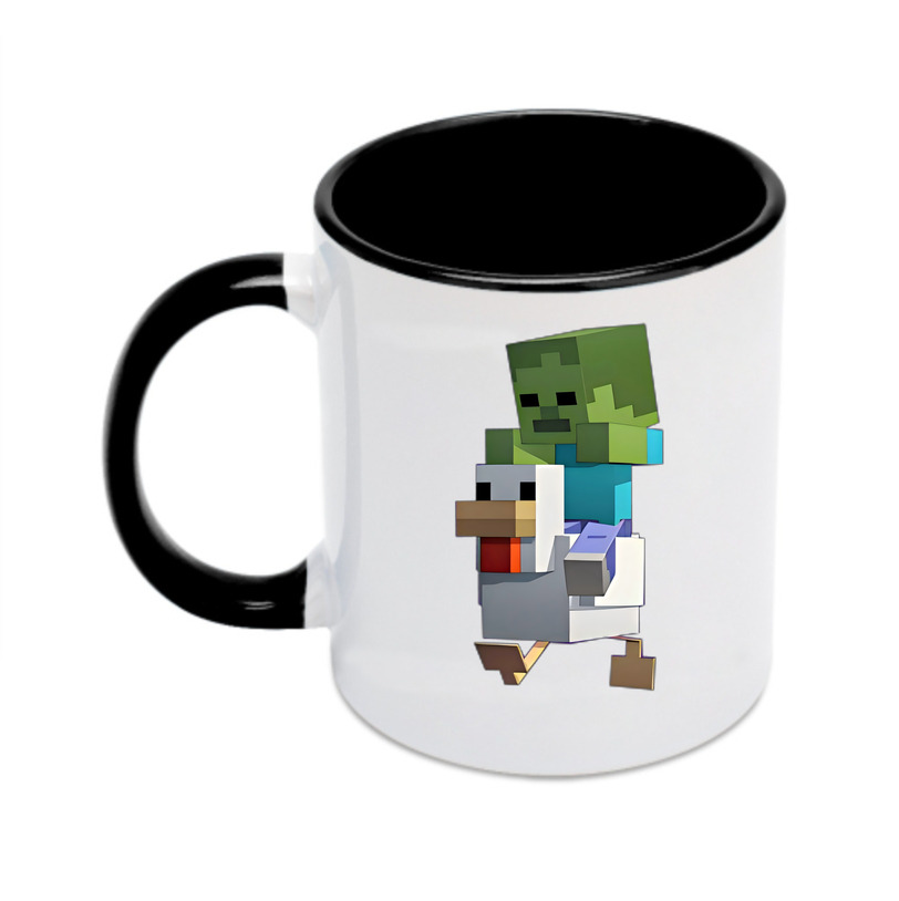 （画像用） マインクラフト ブロックの世界 Minecraft MC Block world カラーマグカップ