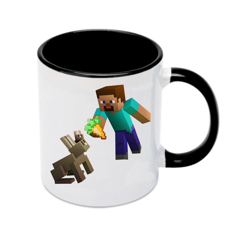 （画像用） マインクラフト ブロックの世界 Minecraft MC Block world カラーマグカップ