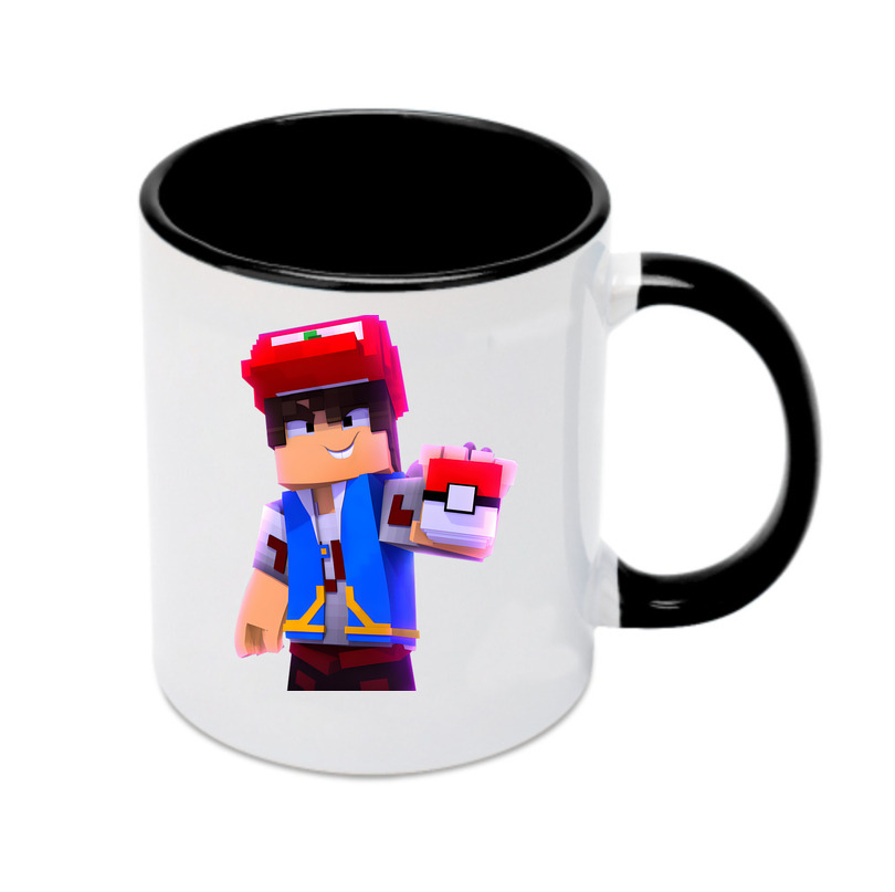 （画像用） マインクラフト ブロックの世界 Minecraft MC Block world カラーマグカップ