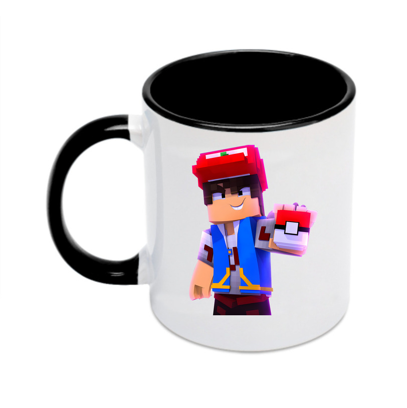 （画像用） マインクラフト ブロックの世界 Minecraft MC Block world カラーマグカップ