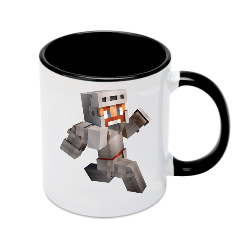 （画像用） マインクラフト ブロックの世界 Minecraft MC Block world カラーマグカップ