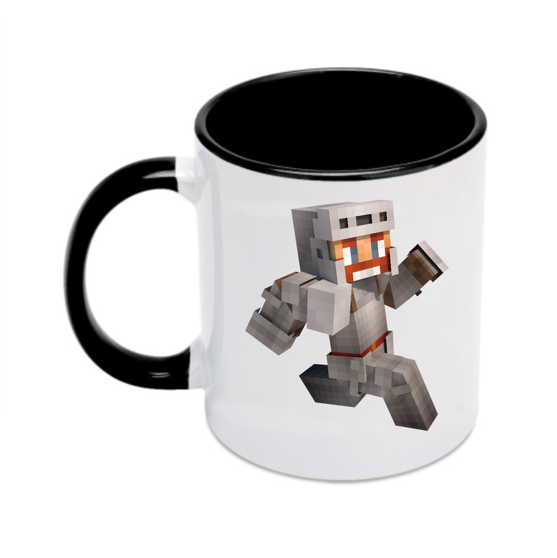 （画像用） マインクラフト ブロックの世界 Minecraft MC Block world カラーマグカップ