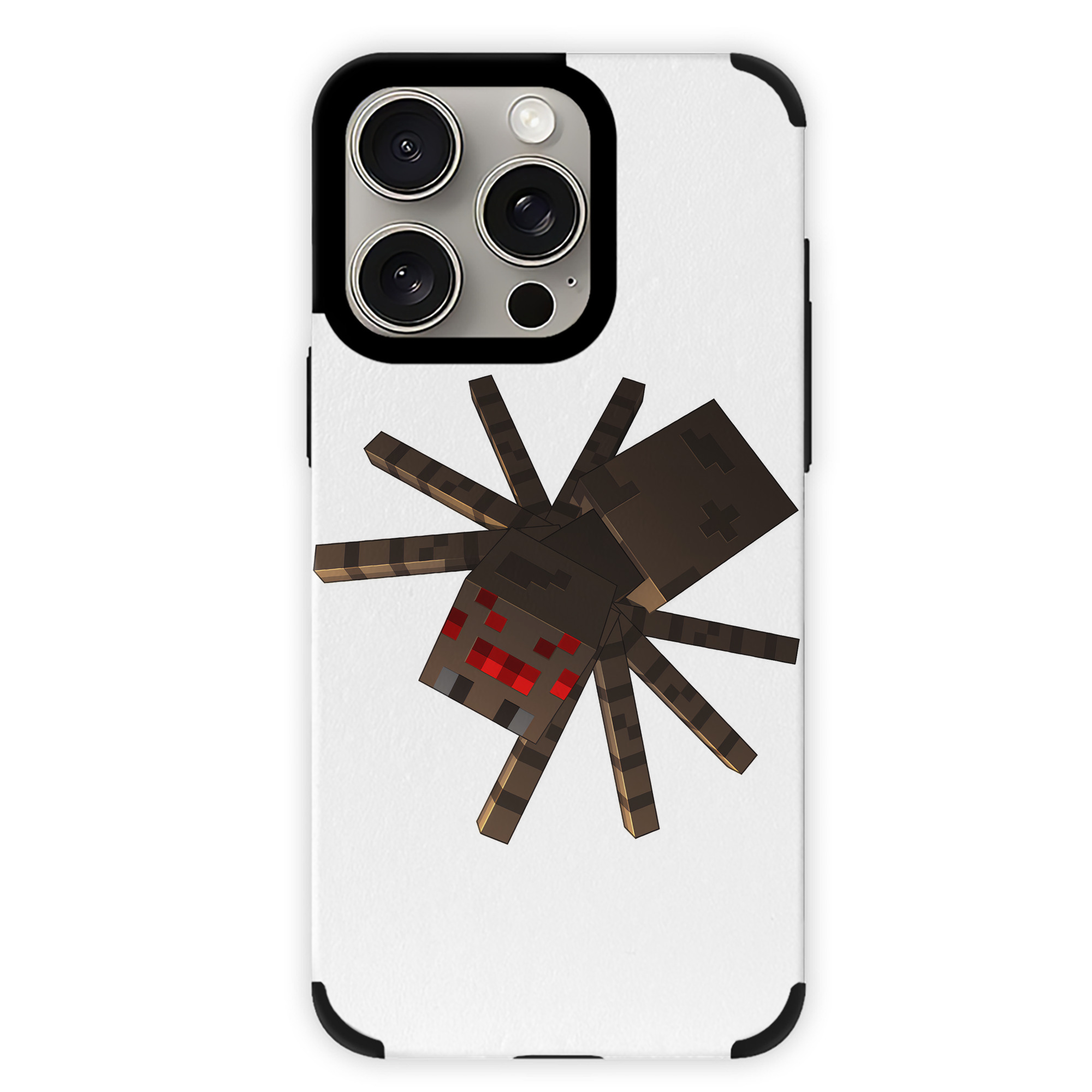 （画像用） マインクラフト ブロックの世界 Minecraft MC Block world 【iPhone15ProMax対応】 PUレザー スマホケース 耐衝撃＆黄変防止