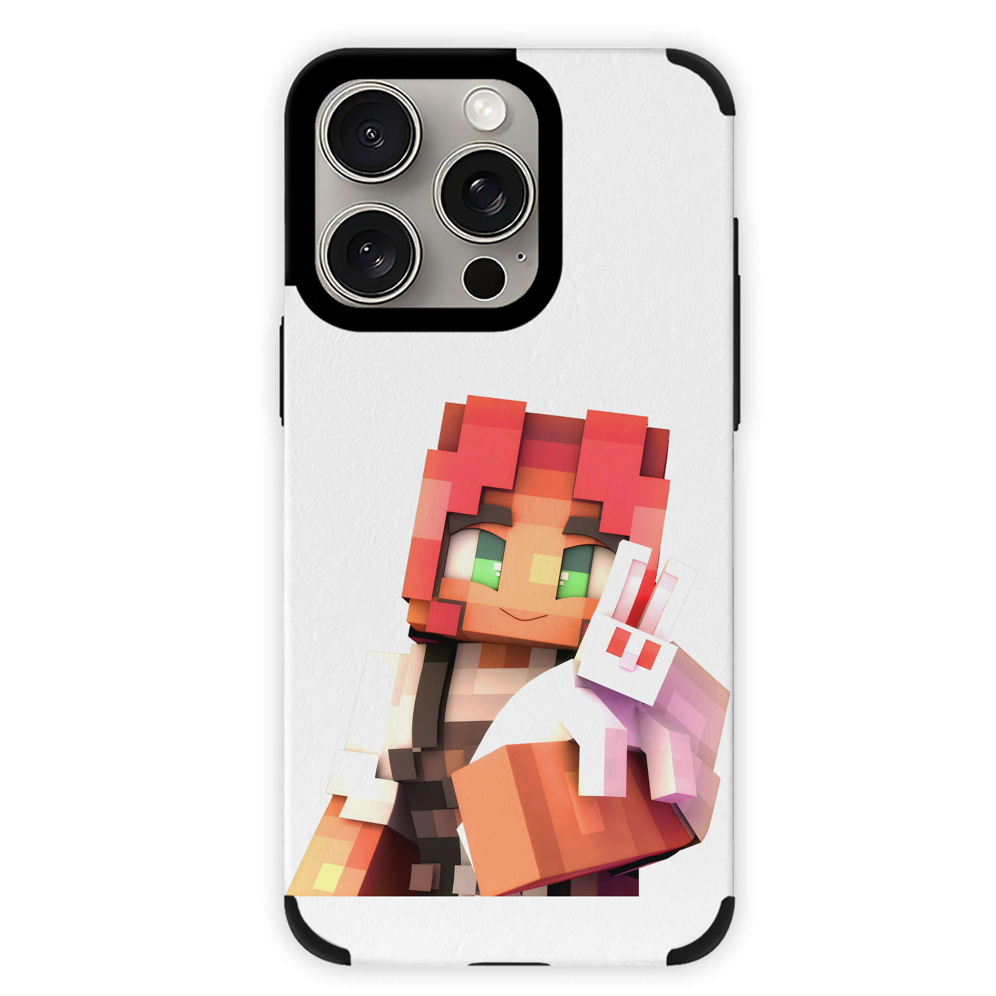 （画像用） マインクラフト ブロックの世界 Minecraft MC Block world 【iPhone15ProMax対応】 PUレザー スマホケース 耐衝撃＆黄変防止