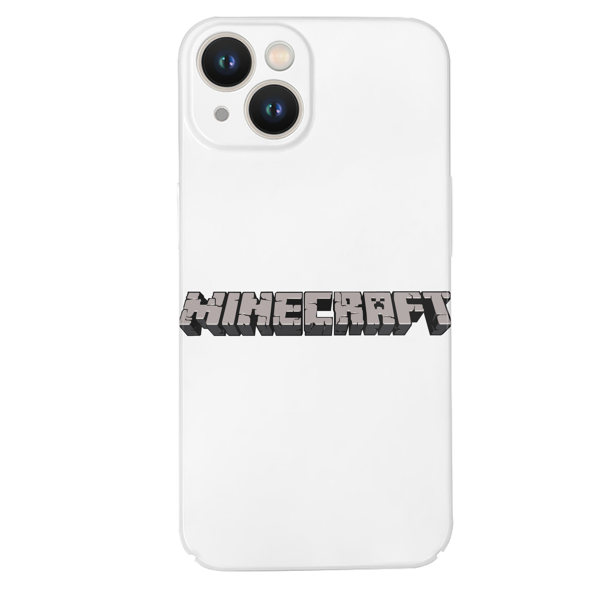 （画像用） マインクラフト ブロックの世界 Minecraft MC Block world 【iPhone 14シリーズ対応】ハードケース