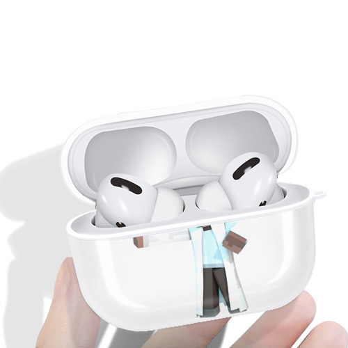 マインクラフト ブロックの世界 Minecraft MC Block world 【AirPods Pro用】ハードシェル保護ケース 耐衝撃・防指紋・カラビナ付き商品仕様